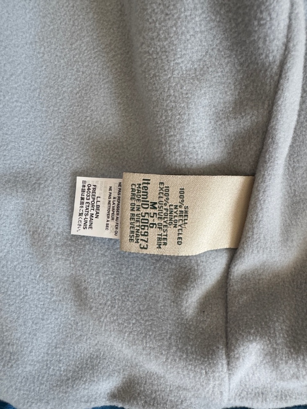 LL Bean lined raincoat - Picture 4 of 7